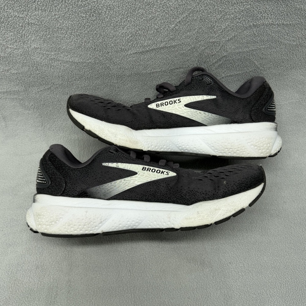 Brooks Ghost 16 Running Shoes Womens Size 7 Black Cushioned Neutral 1204071B090 - Picture 8 of 9